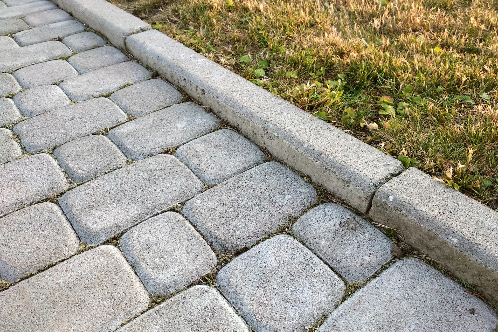 Finished concrete path installed by Centurion Concrete Contractors in Las Vegas